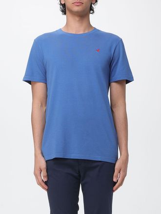 Brooksfield T-shirt a girocollo in cotone con logo Brooksfield