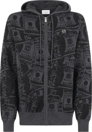 Philipp Plein Hombre, Sudaderas, Negro, Talla: M
