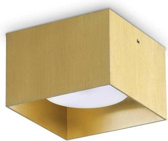 Ideal Lux Ideal Lux - Spike Square Surface Mounted Downlight Brass