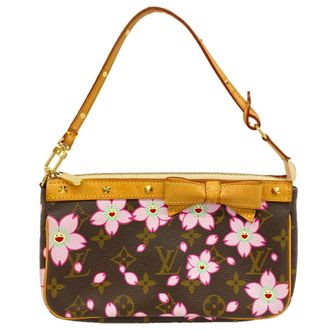 Louis Vuitton Brown Pouch (Pre-Owned)