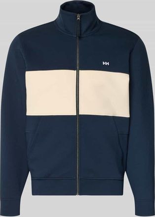 Helly Hansen Sweatjacke mit Label-Patch Modell KOSTER in Marine, Gr&ouml;&szlig;e XXL