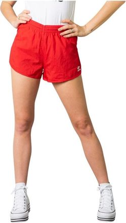 adidas Dames, Korte broeken, Rood, Maat: L Poliester