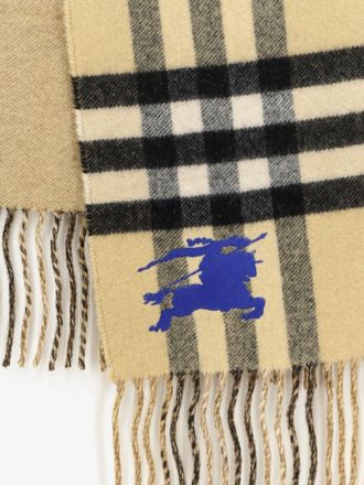 Burberry Mens Cashmere Scarf Beige Scarfs