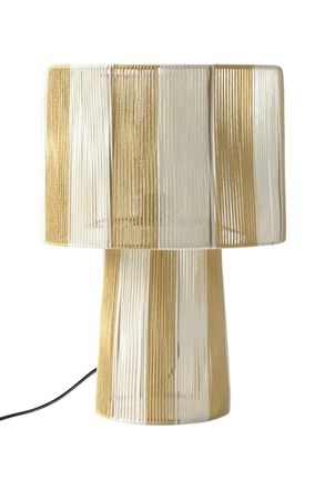 Calma House L&aacute;mpara de mesa grande Far Beige 46x30