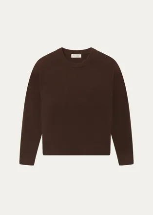 Frame Denim Lightweight Cashmere Crewneck Sweater