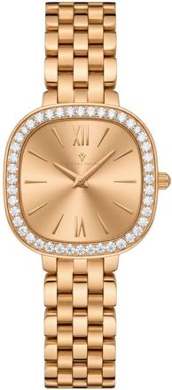 Christian Van Sant Rivoli Rose Gold-tone Dial Ladies Watch CV1268