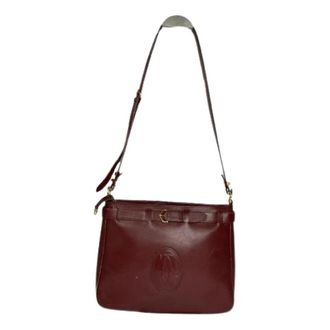 Cartier Pre-owned Leren Schoudertas - Dames - Vintage Schoudertas - Rood - ONE Size - Leer - Vintage