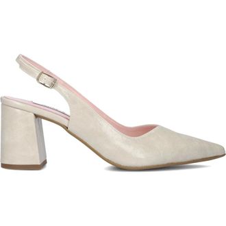 Notre-V Dames, Schoenen, Grijs, Maat: 40 EU Leer