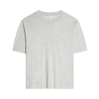 Dries Van Noten Heren, Tops, Grijs, Maat: S Katoen