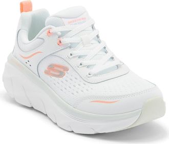 Skechers DLux Walker 2.0 Sneaker in White Multi at Nordstrom Rack, Size 5.5