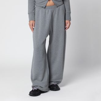Balenciaga Pantaloni jogging oversize grigi in cotone