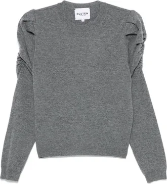 Kujten Naoto sweater - women - Cashmere - 3 - Grey