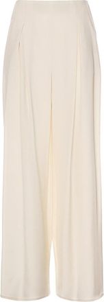 Max Mara Swamp Silk Blend Trousers