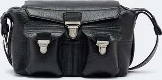 Christophe Lemaire Gear leather shoulder bag