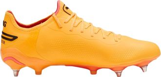 Puma Unisex Adult King Ultimate Zachte Grond Voetbalschoenen (Zonnestraal/Puma zwart/Zonsondergangglans)