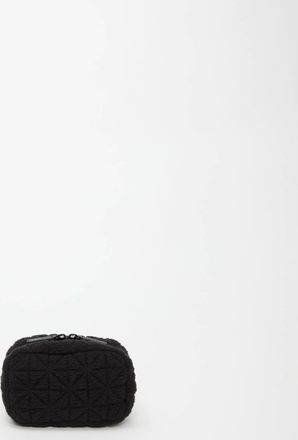 VeeCollective Womens Belt Bag In Black Sherpa