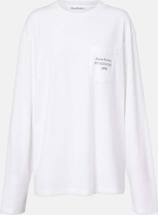 Acne Studios Edden oversized cotton-blend T-shirt
