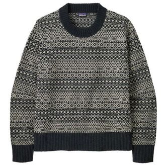 Patagonia Recycled Wool Crewneck Sweater Wollpullover f&uuml;r Damen | grau