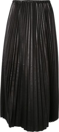 Valentino Garavani Gonna plissettata - Nero