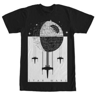 Star Wars Mens Star Wars Death Star Battle Graphic T-Shirt in Black at Nordstrom, Size Xx-Large