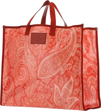 Etro Paisley Jacquard Tote Bag - Red