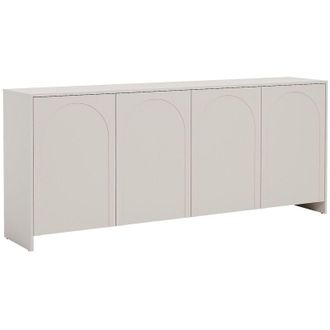 Vente-Unique Credenza 4 ante - Beige - NALYRA di Maison C&eacute;phy