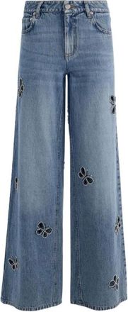 Alice & Olivia Donna, Jeans, Blu, W28, new