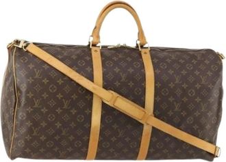 Louis Vuitton Pre-owned Weekend Bags, female, Brown, Size: ONE SIZE Pre-owned Boston Bag