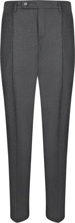 Incotex Slim-fit Broek - Heren - Slim Fit Broeken - Grijs - 3XL - Leer - Broeken
