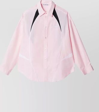 Acne Studios block design long sleeve shirt men