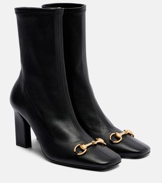 Gucci Signora Horsebit leather pumps