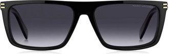 Marc Jacobs Marc 952/C Clip-On Zonnebril - Heren - Accessoires - Zwart - Maat: 57 MM