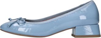 Bibi Lou Suzy Ballet Met Hak - Dames - Pumps - Blauw - 38 EU - Leer - Schoenen
