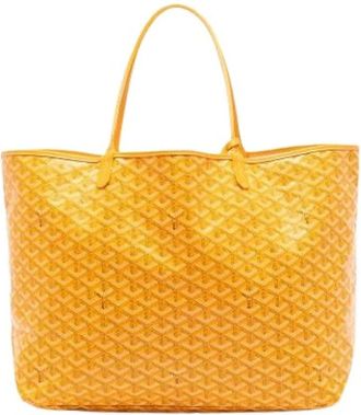 Goyard Pre-owned Saint Louis GM Tote Bag - Pre-owned - Mujer - Amarillo - ONE SIZE