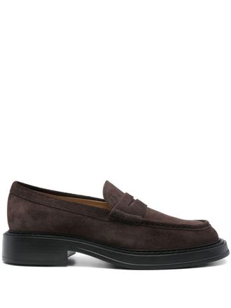 Tod's Mocassini in suede - Marrone