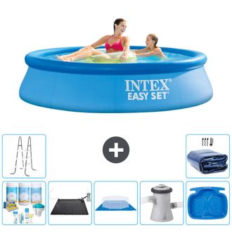 Intex Piscina Easy Set Redonda - 244x61 Cm - 7-piezas S20124