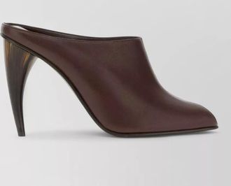 Alexander McQueen leather mules