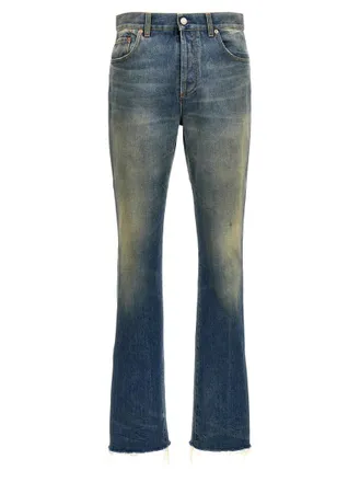 Gucci Blue Bootcut Fit Jeans