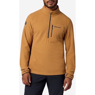 Marmot AirFleece Half Zip Pullover in Dromedary at Nordstrom, Size Xx-Large