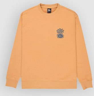 Quiksilver Salt Water Graphic Crew Sweater braun