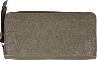 Louis Vuitton Tourterelle Monogram Empreinte Long Wallet (Bi-Fold) (Pre-Owned)
