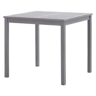 Berkfield Home Durable 5 Piece Garden Dining Set Solid Acacia Wood Grey