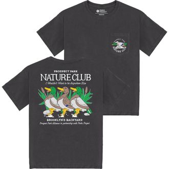 Parks Project Prospect Park Alliance Nature Club Pocket Tee in Graphite at Nordstrom, Size Small