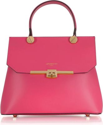 Le Parmentier Handbags - Dames - Handtassen - Roze - ONE Size - Leer - Tassen