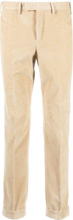 Pantaloni Torino slim-cut corduroy trousers - men - Cotton/Spandex/Elastane - 50 - Neutrals