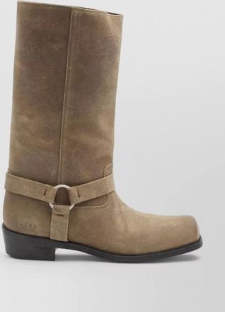 Golden Goose leather biker boots