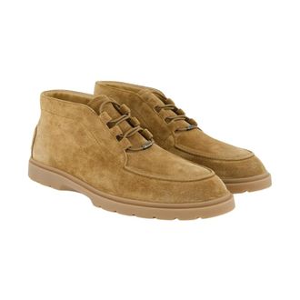 Tod's Tods, Lace-up Boots, male, Brown, Size: 9 US Botillons Cuir Velours