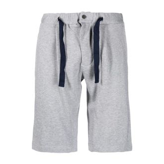 Paul & Shark Korte Broeken, Heren, Wit, S, Nylon, Viscose Bermuda Shorts