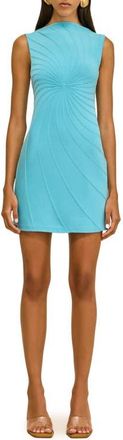 Cult Gaia Phillipa Bateau Neck Sleeveless Jacquard Body-Con Minidress in Ibiza at Nordstrom, Size Large