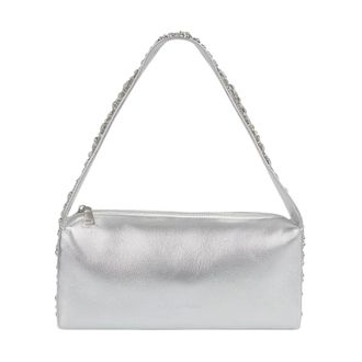 Alma En Pena Handbags, female, Gray, ONE SIZE, Handbag studded handle